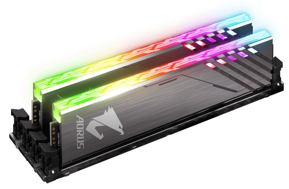 Модуль памяти GigaByte DDR4 16GB 2x8GB 3200MHz AORUS RGB + Demo